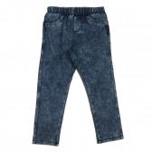 Jeans elastici din bumbac, albastru Idexe 239780 
