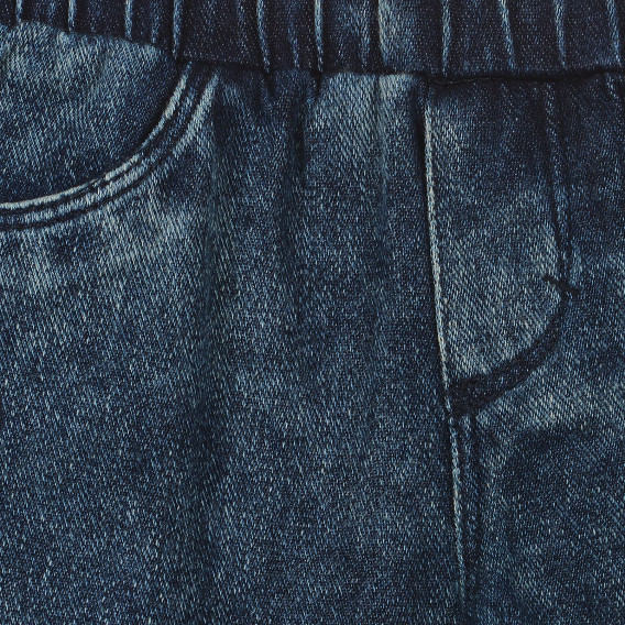 Jeans elastici din bumbac, albastru Idexe 239781 2