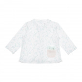 Bluză din bumbac pentru bebeluși cu decor inima, multicoloră Idexe 239882 