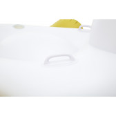 Saltea gonflabilă Unicorn, 220 x 195 x 112 cm, alb cu galben Bestway 239951 3