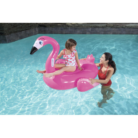 Saltea gonflabilă Flamingo, 135 x 119 x 112 cm, roz Bestway 239954 10