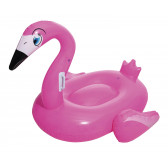 Saltea gonflabilă Flamingo, 135 x 119 x 112 cm, roz Bestway 239956 