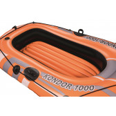 Barcă gonflabilă Kondor 1000, 155 x 93 x 30 cm, portocalie Bestway 239982 6