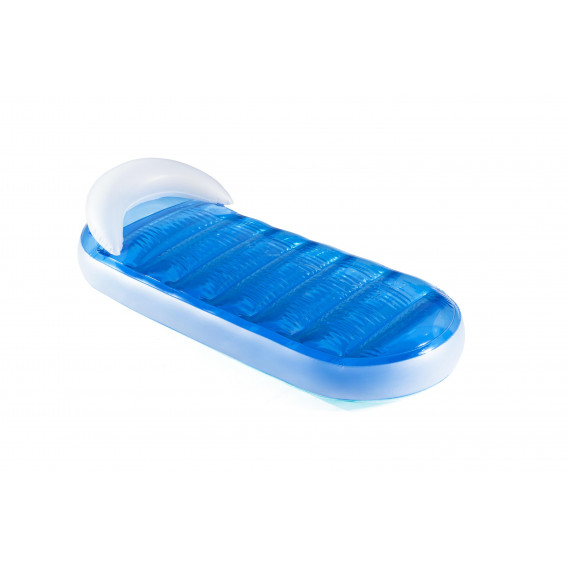 Saltea gonflabilă simplă cu cameră de apă Poolside Lounge, 175 x 77 x 50 cm, albastru Bestway 240019 2