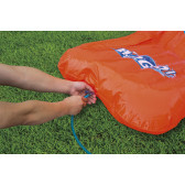 Tobogan de apă gonflabil simplu pentru copii H2OGO! Diapozitiv unic, 5,49 m albastru și portocaliu Bestway 240060 3