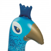 Saltea gonflabilă The Pretty Peacock, 198 x 164 x 112 cm, albastrăucu brocart Bestway 240137 17