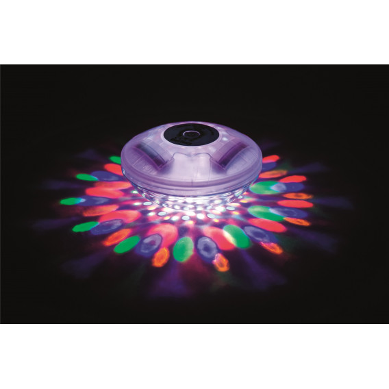 Lampă LED plutitoare pentru piscină Lumină plutitoare cu LED, 21 x 21 x 8 cm, albă Bestway 240169 12