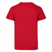 Tricou din bumbac cu sigla mărcii, roșu Guess 240241 3