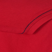 Tricou din bumbac cu sigla mărcii, roșu Guess 240242 4