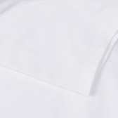 Tricou din bumbac cu sigla mărcii, culoare albă Guess 240250 4