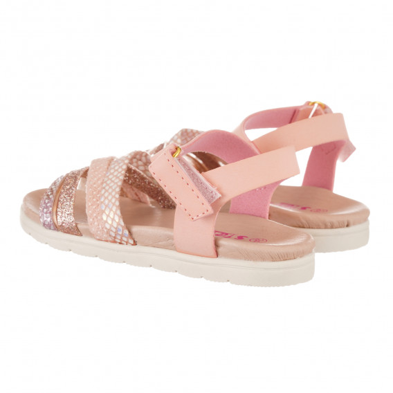 Sandale cu paiete, roz Star 240518 2