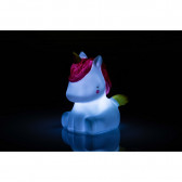 Lampă LED pentru copii Unicorn, 17 x 10 x 9 cm, albă Inter Baby 240588 3