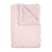 Pătură pentru copii 80 x 110 cm Stele, roz Inter Baby 240609 