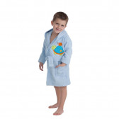 Halat de baie pentru copii, dimensiune 2-4 ani, albastru Inter Baby 240626 2