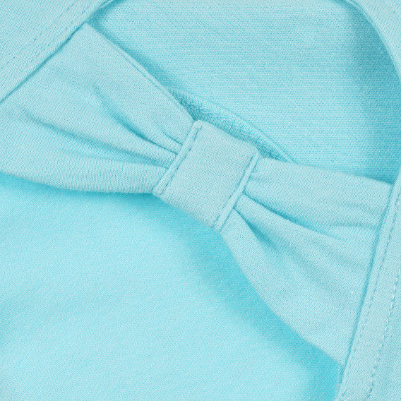Bluză din bumbac, cu mâneci lungi, pentru fetițe, albastru deschis Carter's 241228 3