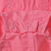 Salopete din bumbac pentru fete, roz Benetton 241280 3