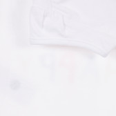 Bluză din bumbac pentru bebeluși, de culoare albă Tape a l'oeil 241385 3
