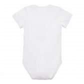 Body alb pentru bebeluși cu imprimeu animal Chicco 241761 6