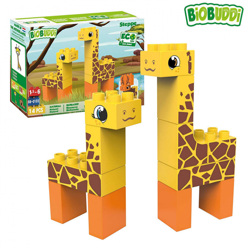 Constructor Bio Buddy - Girafa, 14 piese  241810