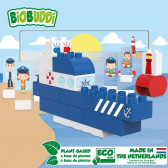 Constructor Bio Buddy - Barcă de poliție, 28 de piese Bio Buddi 241825 4