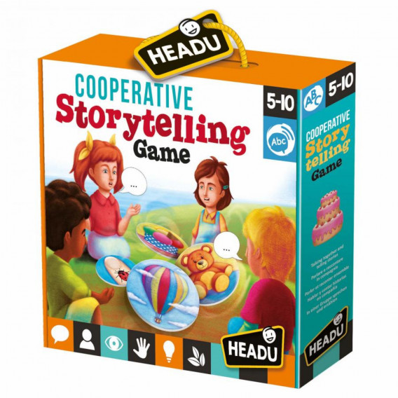 Joc cooperativ pentru copii cu povestiri Headu 241963 