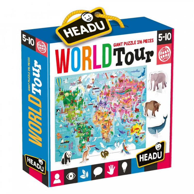 Tur mondial - Puzzle 3D  241995