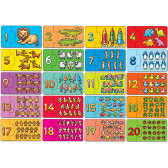 Potrivește și numără - puzzle Orchard Toys 242260 2