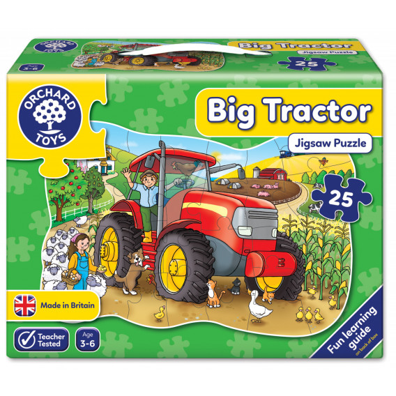 Marele tractor - un puzzle Orchard Toys 242263 