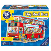 Marele autobuz roșu - un puzzle Orchard Toys 242271 