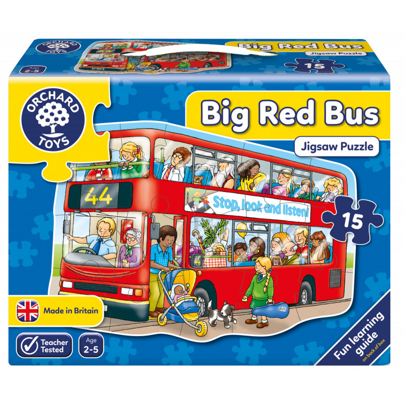 Marele autobuz roșu - un puzzle  242271