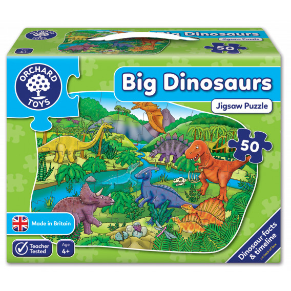 Dinozauri mari - puzzle Orchard Toys 242272 