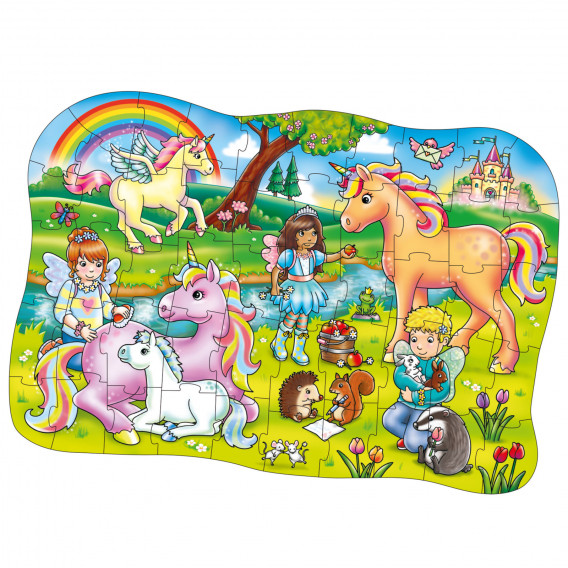 Prietenii Unicorn - puzzle Orchard Toys 242277 2