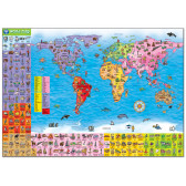 Harta lumii - puzzle și afiș Orchard Toys 242282 3