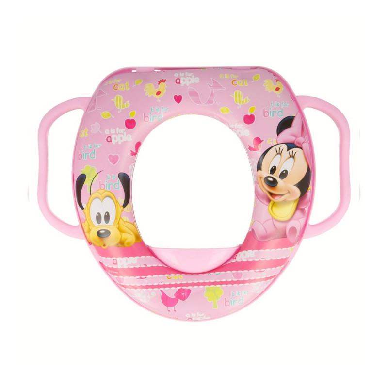 Reductor WC pentru copii, cu imagine Minnie Mouse, culoare: roz  242331