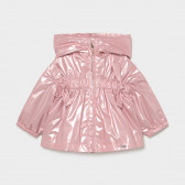 Jachetă cu glugă și funde, roz Mayoral 242627 