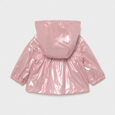 Jachetă cu glugă și funde, roz Mayoral 242628 2