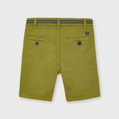 Pantaloni scurți verzi din bumbac Mayoral 242643 2