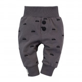 Pantaloni pentru bebeluși din bumbac, gri Pinokio 242741 