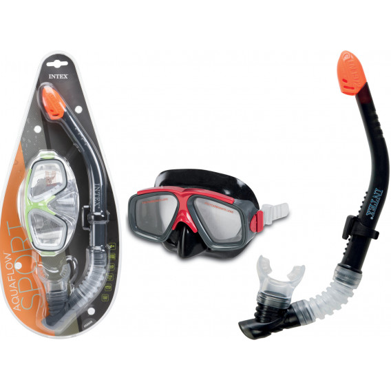 Set de snorkel și ochelari de protecție pentru înot și scufundări Intex 242753 