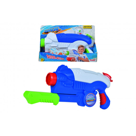 Pistol de apă - Twister, albastru Simba 242782 3