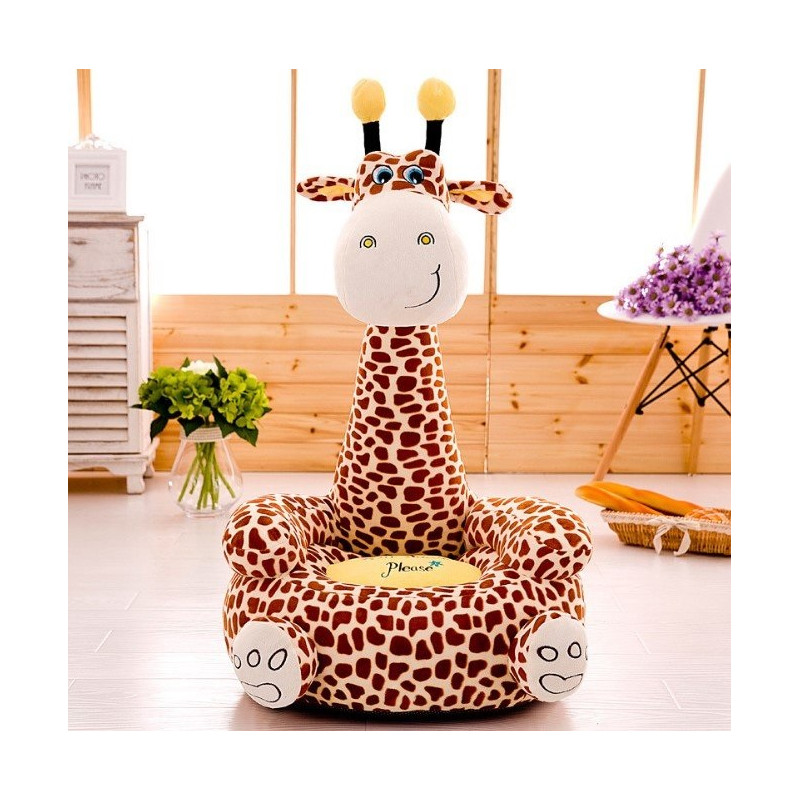 Fotoliu - puf Fotoliu / puf pentru bebeluși - Girafă galbenă  242817