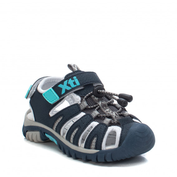 Sandale cu accente albastru deschis, în albastru închis XTI 242895 2