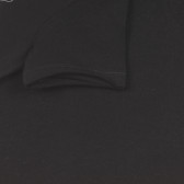 Tricou din bumbac cu imprimeu șarpe, negru Sisley 243105 4