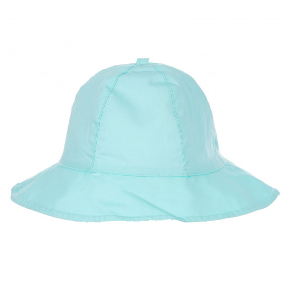 Pălărie de bumbac, albastru deschis Benetton 243393 