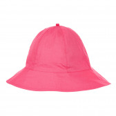 Pălărie de bumbac, roz Benetton 243397 2