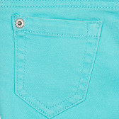 Pantaloni scurți din denim pentru bebeluș, albastru deschis Benetton 243405 3