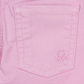 Pantaloni cu logo-ul mărcii, violet Benetton 243484 3