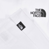 Hanorac din bumbac cu mâneci lungi, cu logo-ul mărcii, albă The North Face 243579 2