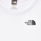 Tricou cu sigla mărcii, alb The North Face 243582 2