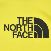 Tricou din bumbac cu logo-ul mărcii, pe verde The North Face 243612 3